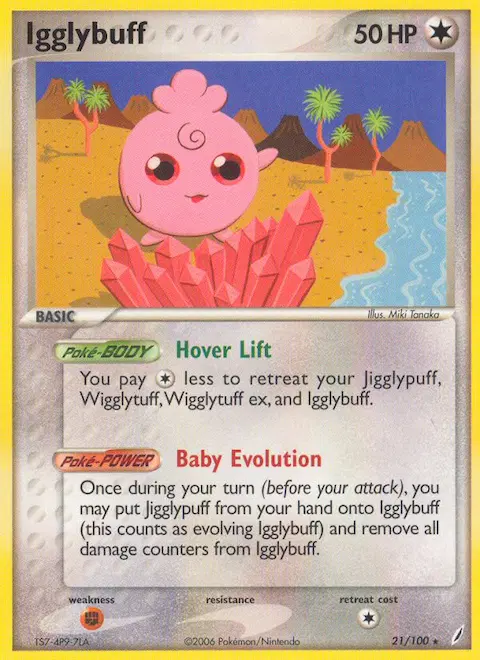 Igglybuff, Crystal Guardians 21/100