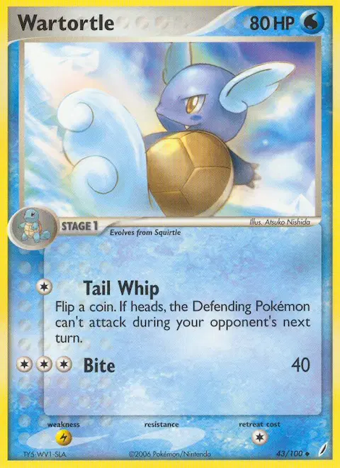 Wartortle, Crystal Guardians 43/100