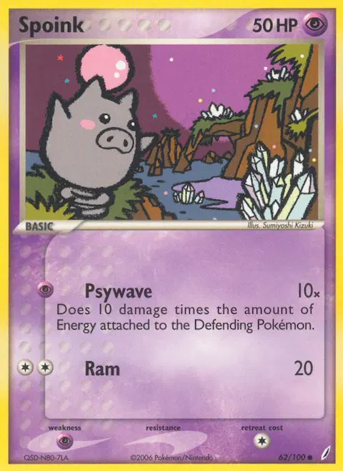 Spoink, Crystal Guardians 62/100