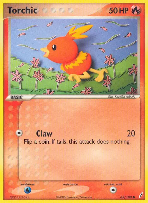 Torchic, Crystal Guardians 65/100