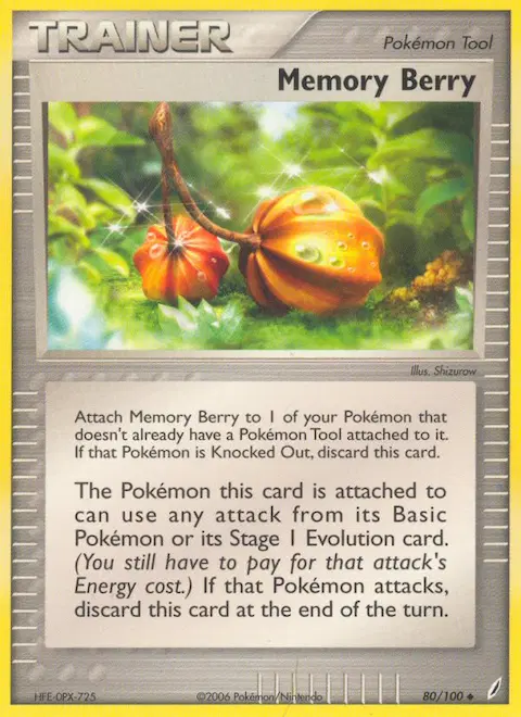 Memory Berry, Crystal Guardians 80/100