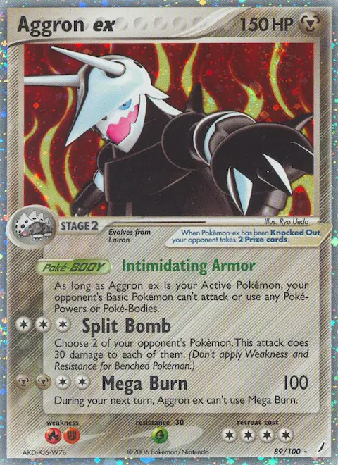 Aggron ex, Crystal Guardians 89/100