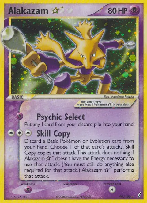 Alakazam ☆, Crystal Guardians 99/100