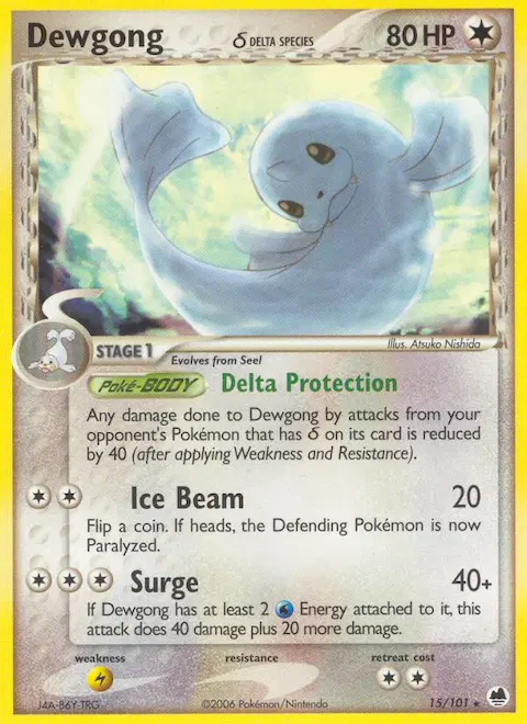 Dewgong δ, Dragon Frontiers 15/101