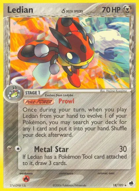 Ledian δ, Dragon Frontiers 18/101