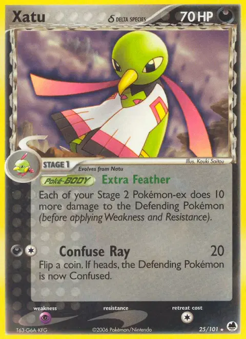 Xatu δ, Dragon Frontiers 25/101