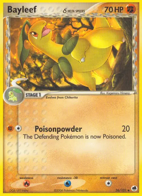 Bayleef δ, Dragon Frontiers 26/101