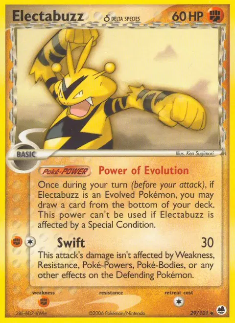 Electabuzz δ, Dragon Frontiers 29/101