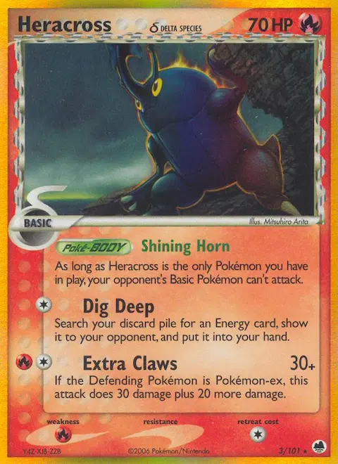 Heracross δ, Dragon Frontiers 3/101