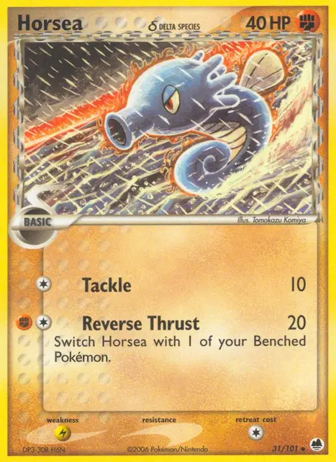 Horsea δ, Dragon Frontiers 31/101