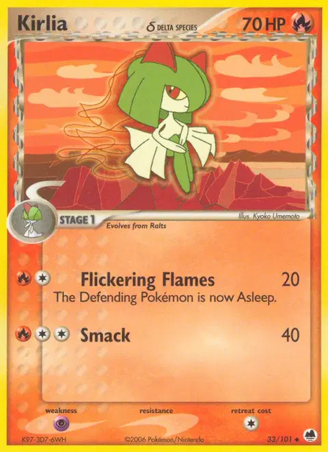 Kirlia δ, Dragon Frontiers 33/101