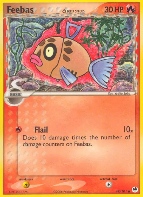 Feebas δ, Dragon Frontiers 49/101