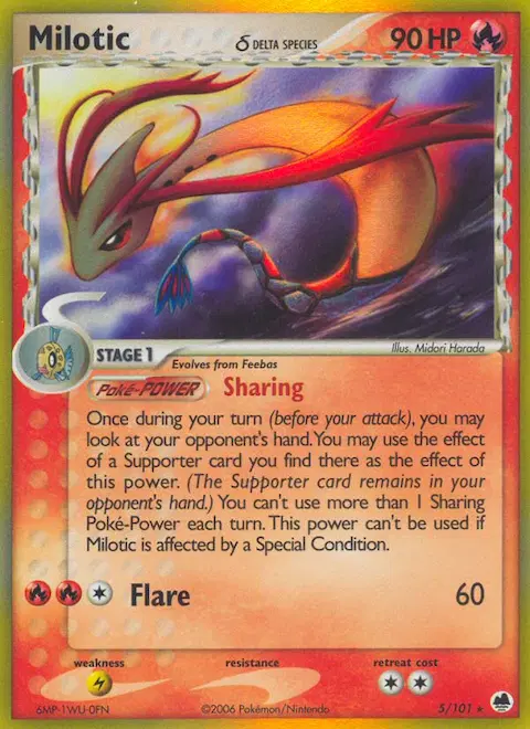 Milotic δ, Dragon Frontiers 5/101