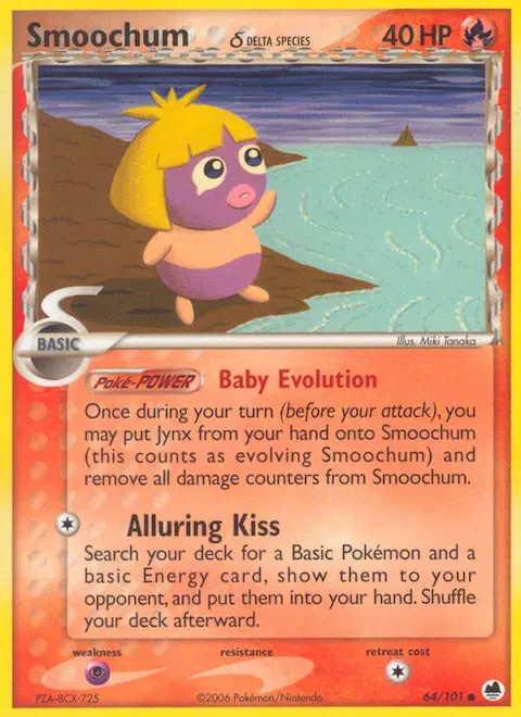 Smoochum δ, Dragon Frontiers 64/101