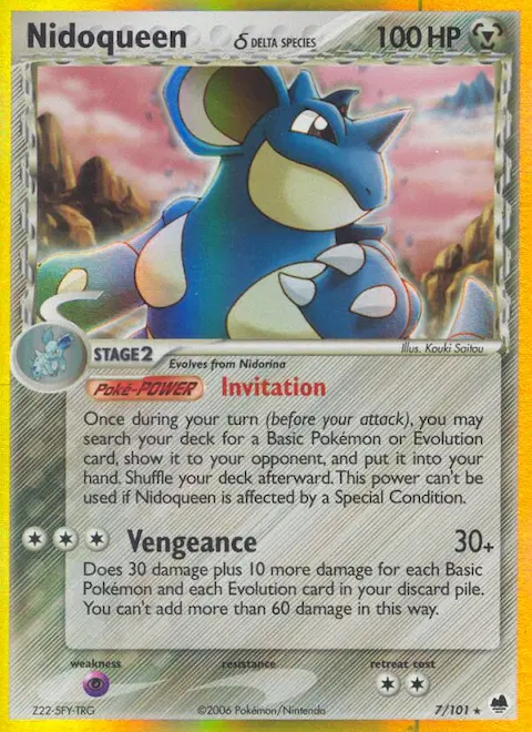 Nidoqueen δ, Dragon Frontiers 7/101