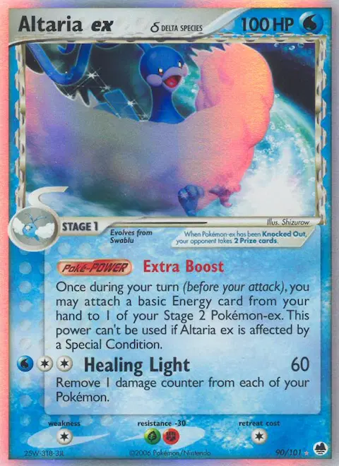 Altaria ex δ, Dragon Frontiers 90/101
