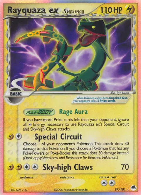 Rayquaza ex δ, Dragon Frontiers 97/101