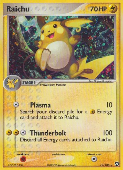Raichu, Power Keepers 12/108