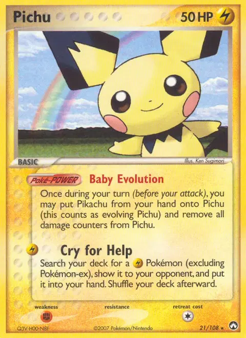 Pichu, Power Keepers 21/108
