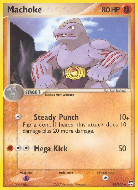 Machoke, Power Keepers 33/108