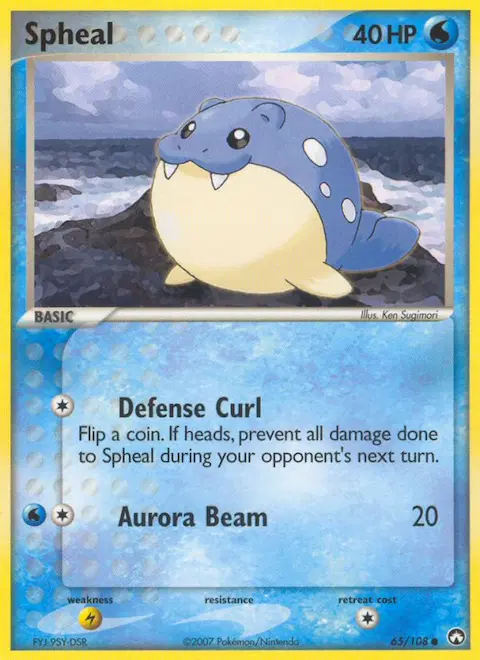 Spheal, Power Keepers 65/108