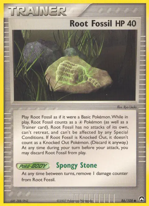 Root Fossil, Power Keepers 86/108