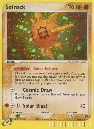 Solrock, Sandstorm 13/100