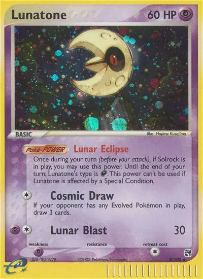 Lunatone, Sandstorm 8/100