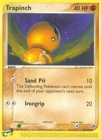 Trapinch, Sandstorm 82/100