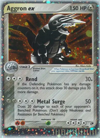 Aggron ex, Sandstorm 95/100