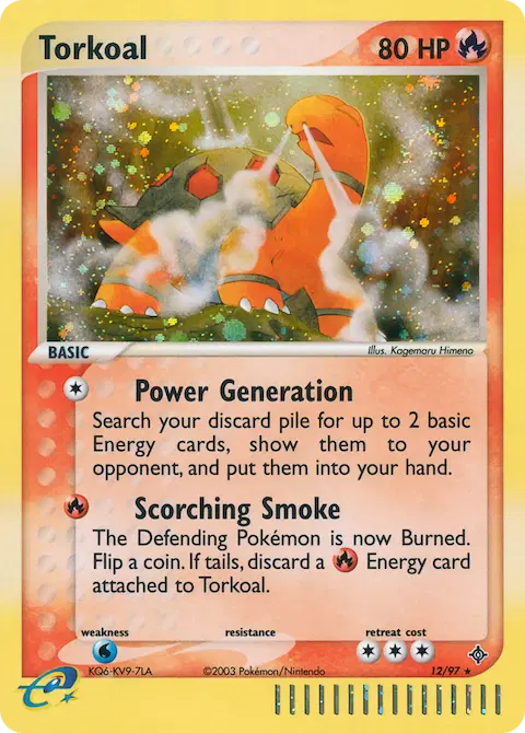 Torkoal, Dragon 12/97