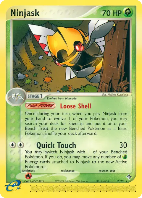 Ninjask, Dragon 18/97