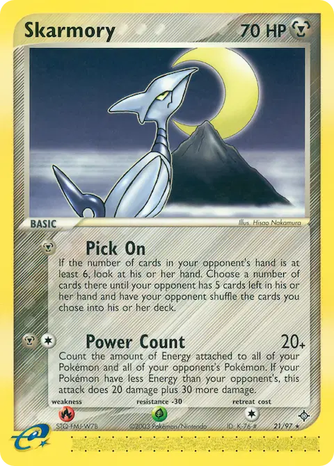 Skarmory, Dragon 21/97