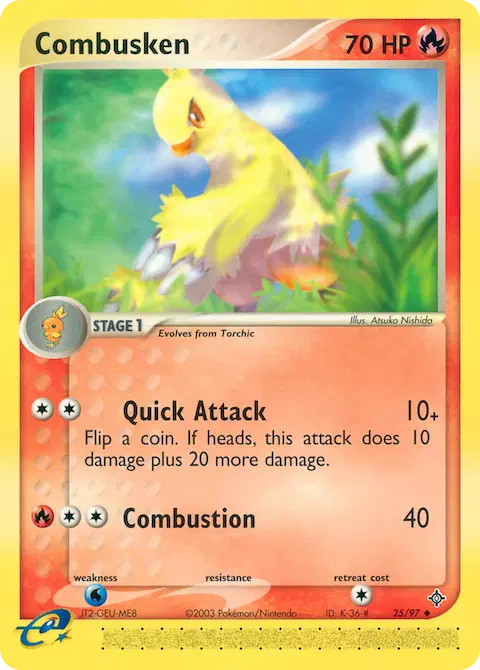 Combusken, Dragon 25/97