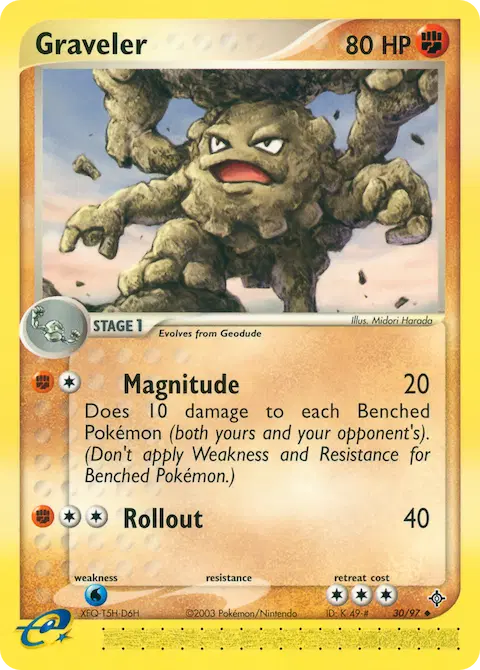 Graveler, Dragon 30/97