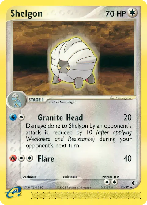 Shelgon, Dragon 42/97