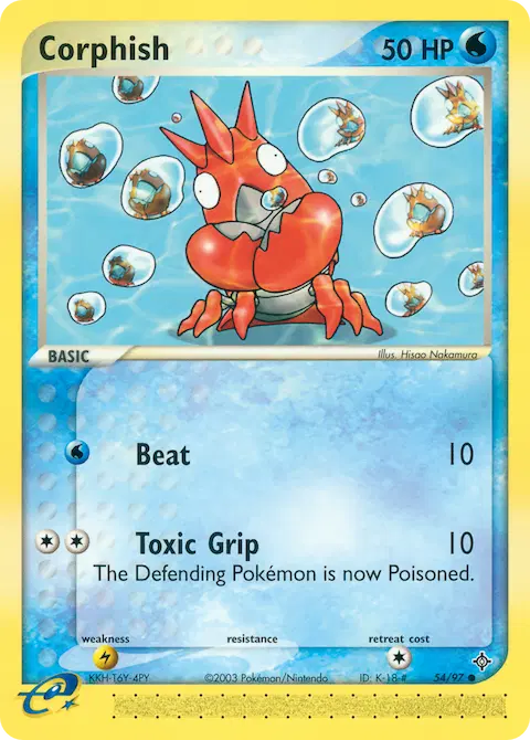 Corphish, Dragon 54/97