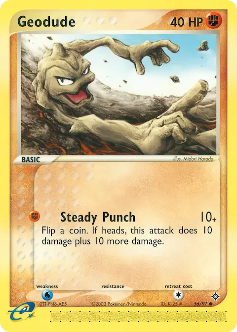 Geodude, Dragon 56/97
