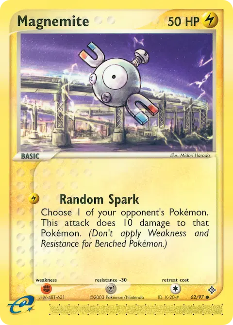 Magnemite, Dragon 62/97