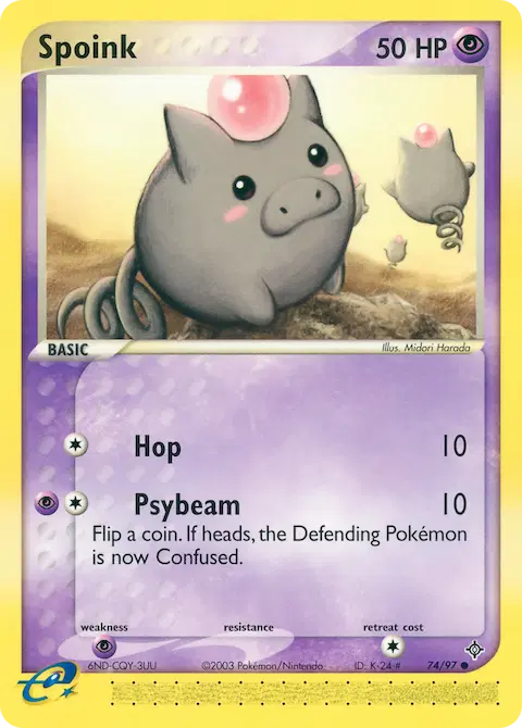 Spoink, Dragon 74/97