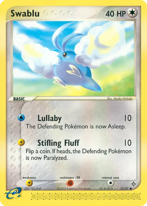 Swablu, Dragon 75/97