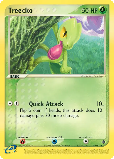Treecko, Dragon 80/97
