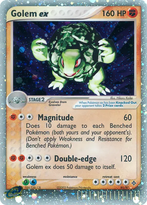Golem ex, Dragon 91/97