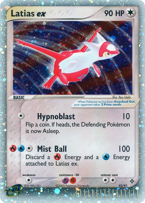 Latias ex, Dragon 93/97