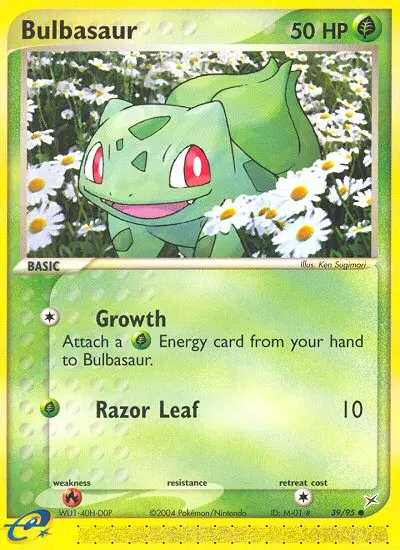 Bulbasaur, Team Magma vs Team Aqua 39/95
