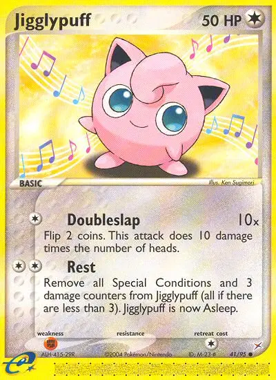 Jigglypuff, Team Magma vs Team Aqua 41/95
