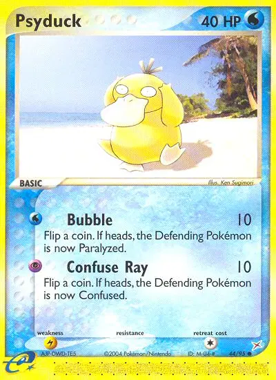 Psyduck, Team Magma vs Team Aqua 44/95