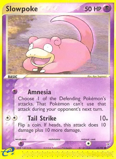 Slowpoke, Team Magma vs Team Aqua 45/95