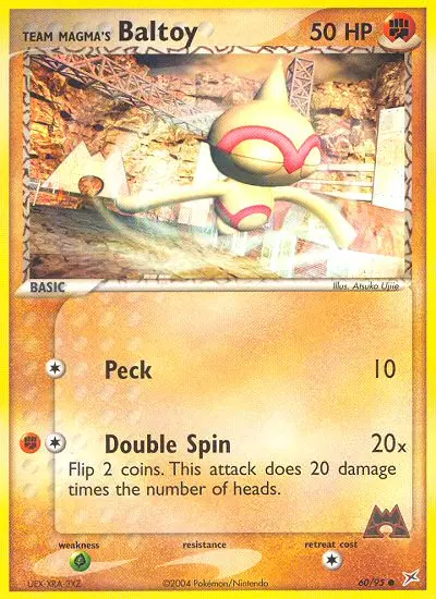 Team Magma's Baltoy, Team Magma vs Team Aqua 60/95