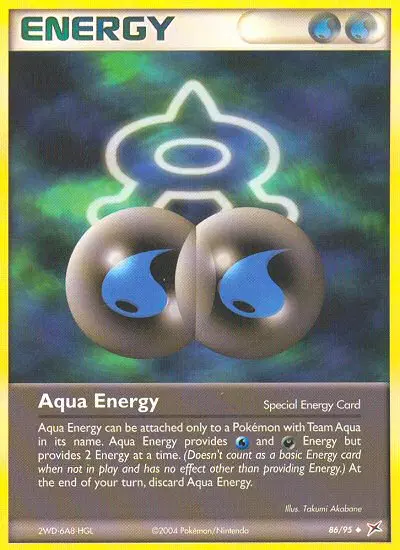 Aqua Energy, Team Magma vs Team Aqua 86/95